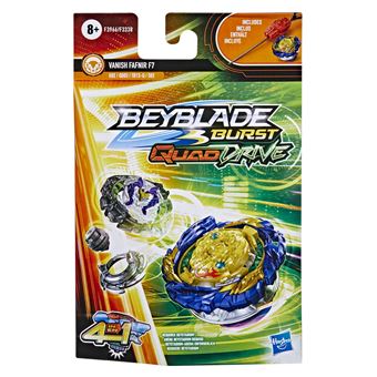 Beyblade - Toupie et lanceur Beyblade Burst QuadDrive Salvage