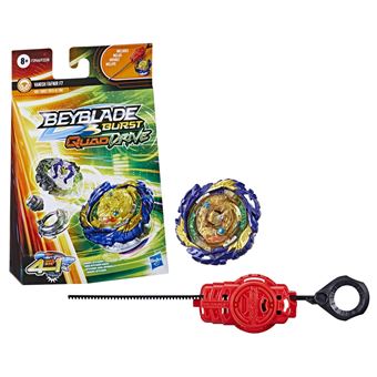 Starter Pack Beyblade Lanceur et Toupie Burst QuadDrive Modèle aléatoire