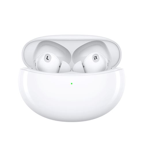 Ecouteurs intra-auriculaires sans fil avec micro OPPO Enco Air 2 Pro à réduction active de bruit Blanc