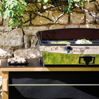 Plancha électrique Eno Elektra 60 6000 W Noir et Argent