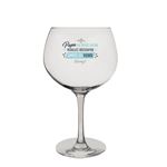 Verre ballon Mr. Wonderful Papa en mode avion