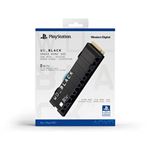 Disque SSD interne WD_BLACK SN850 NVMe 2 To sous licence officielle pour consoles PS5 Noir