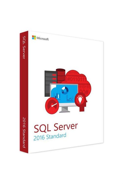 Microsoft SQL Server 2016 Standard (24 Core) - Clé licence à télécharger