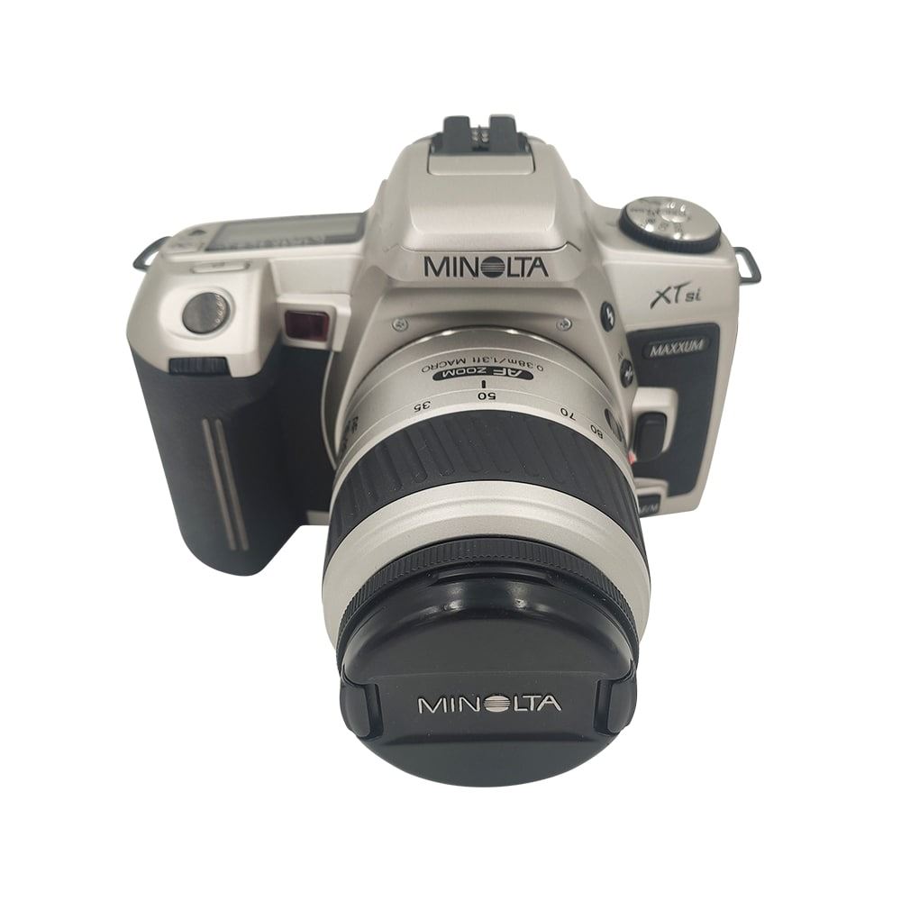 Appareil photo reflex numérique Minolta Dynax 500si 35 mm avec objectif Minolta AF f4-5,6 35-80 mm - France