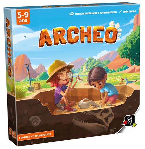 Jeu d’ambiance Gigamic Archeo - Gigamic