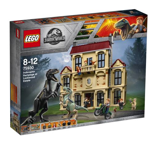 Lego® Jurassic World™ 75930 La Fureur D’Indoraptor À Lockwood Estate