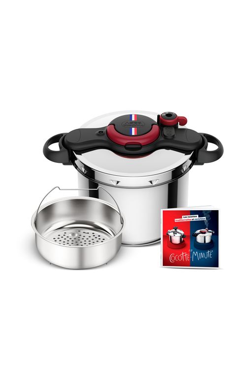 SEB  CLIPSO MINUT A LA FRANCAISE 9L + Livret recett P4624926