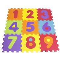 36 Pcs Puzzle Tapis Mousse Bebe Alphabet Et Chiffres 16x16 Cm Enfant Bas Age Achat Prix Fnac