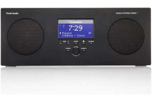 Micro-chaîne Tivoli Audio Music System Three + Noir