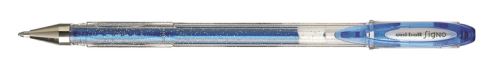 Stylo Gel Uni-Ball Signo Paillette Bleu