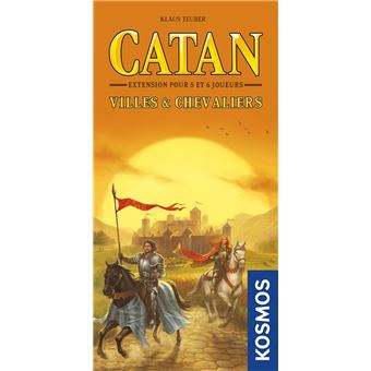 CATAN : VILLES ET CHEVALIERS 5/6 J. ECO (EXT)