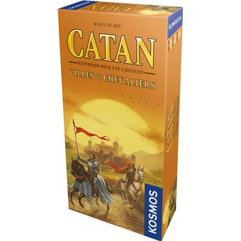 CATAN : VILLES ET CHEVALIERS 5/6 J. ECO (EXT)