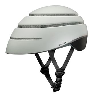 Casque de vélo pliable Closca Loop Taille M Blanc et Noir