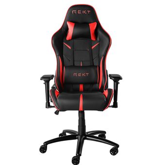 Fauteuil Gaming REKT Team8 Noir et Rouge