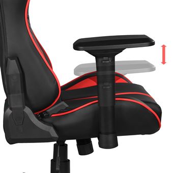 Fauteuil Gaming REKT Team8 Noir et Rouge