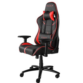Fauteuil Gaming REKT Team8 Noir et Rouge