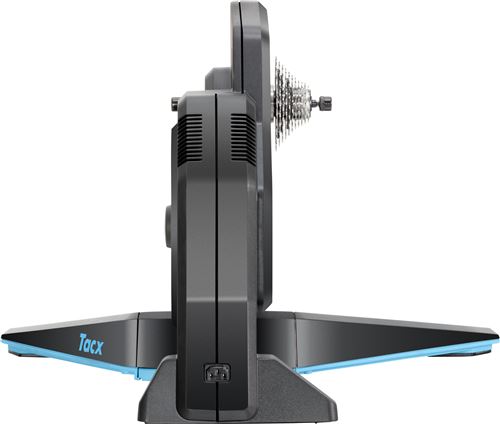 Home trainer interactif Tacx Smart Flux 2 à montage direct avec frein électromagnétique Noir et Bleu
