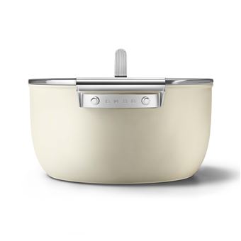 Faitout Smeg CKFC2611CRM 26 cm Crème