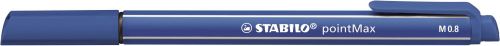 Stylo feutre - STABILO pointMax - 1 stylo-feutre pointe moyenne -bleu