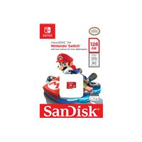 Carte mémoire microSDXC UHS-I SanDisk 128 Go pour Nintendo Switch