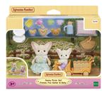 Figurine Sylvanian Families Le set de pique-nique des frères et sœurs Fennec