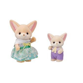 Figurine Sylvanian Families Le set de pique-nique des frères et sœurs Fennec