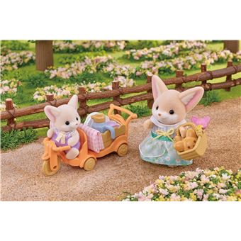 Figurine Sylvanian Families Le set de pique-nique des frères et sœurs Fennec