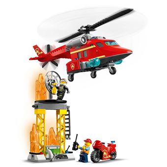 LEGO® City 60281 L’hélicoptère de secours des pompiers