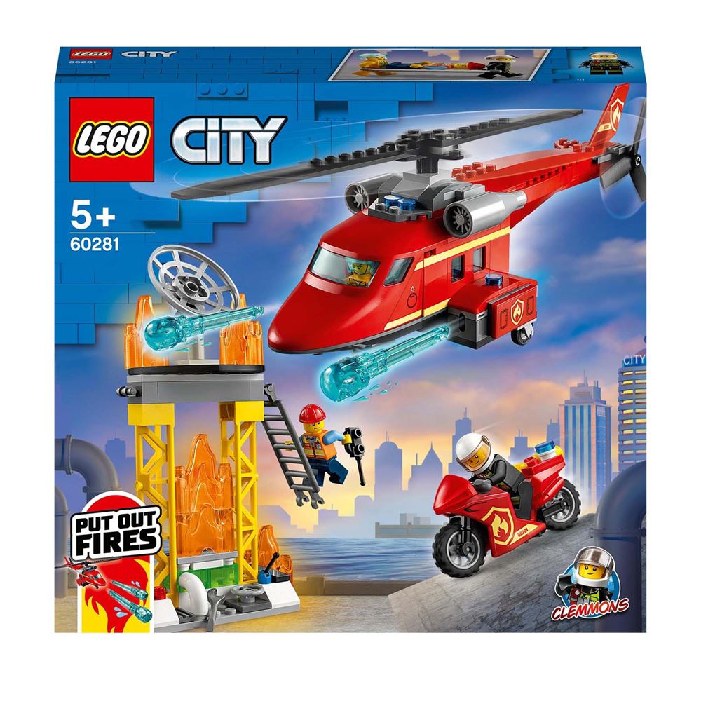 LEGO® City 60281 L'hélicoptère de secours des pompiers - Lego