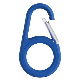 Anneau de protection avec mousqueton pour AirTag Belkin Bleu
