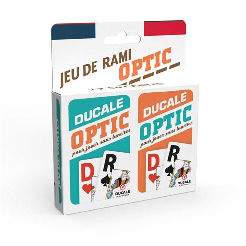 Jeu de Rami Cartamundi Ducale Optic Ecopack