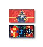 Pack de 3 paires de chaussettes hautes Happy Socks Fête des pères Taille 41-46