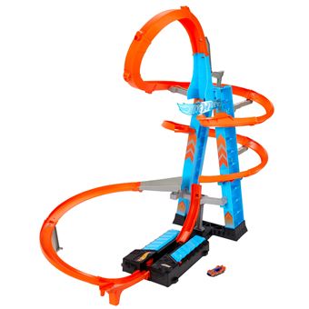 Circuit Looping de champion + véhicule HOT WHEELS : la boîte à Prix  Carrefour