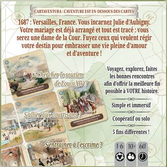 Jeu d’ambiance Blackrock Games Cartaventura Versailles