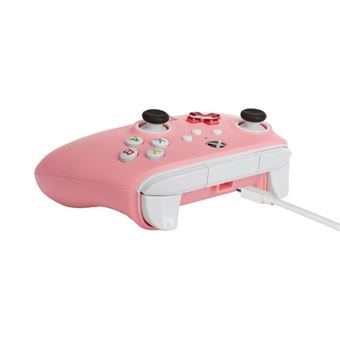 Manette filaire améliorée Xbox pour Xbox Séries X/S Rose