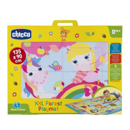 Tapis d'éveil Chicco La forêt Taille XXL Rose
