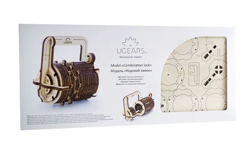 Puzzle 3D Ugears Combination Lock
