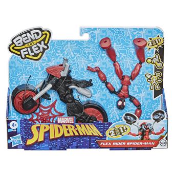 4€37 sur Figurine Spiderman Marvel Flex Rider Spider-Man 15 cm