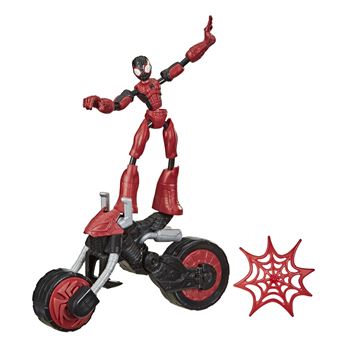 Figurine Spiderman Marvel Flex Rider Spider-Man 15 cm