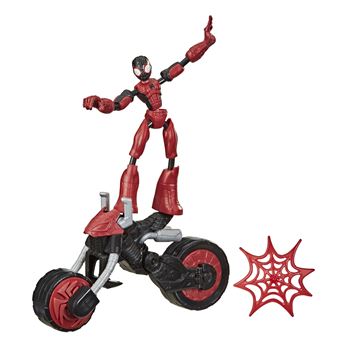 4€37 sur Figurine Spiderman Marvel Flex Rider Spider-Man 15 cm