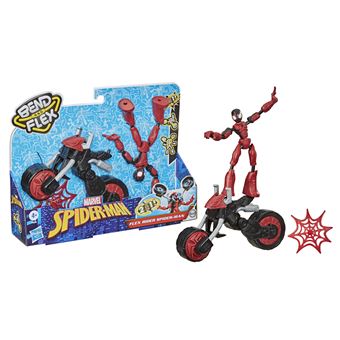 Figurine Spiderman Marvel Flex Rider Spider-Man 15 cm