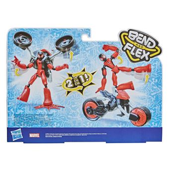 Figurine Spiderman Marvel Flex Rider Spider-Man 15 cm