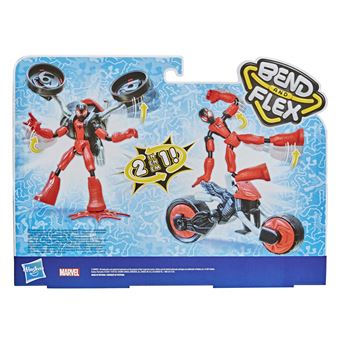 Moto spider-man + Figurine Spiderman 15 cm Bleu Et Rouge