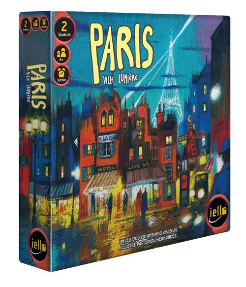 Jeu d’ambiance Iello Paris Ville lumière
