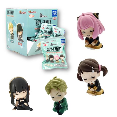 Figurine Tomy Twinchees Spy X Family Katazun Lil Sleepers Modèle aléatoire