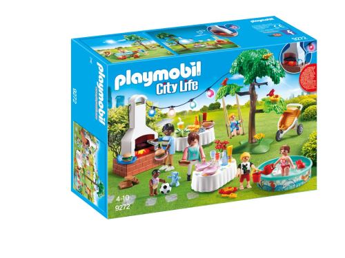 Playmobil City Life 9272 Famille et barbecue estival État correct - Playmobil reconditionné disponible sur Fnac