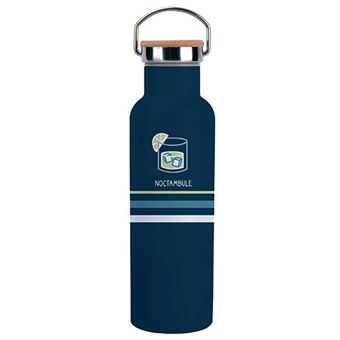 Bouteille isotherme avec anse Kiub Noctambule 590ml Bleu