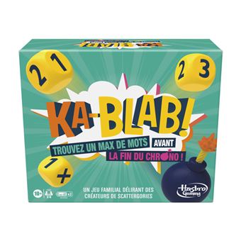 Jeu classique Hasbro Gaming Ka-blab!