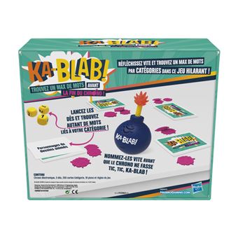 Jeu classique Hasbro Gaming Ka-blab!