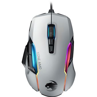 ROCCAT Kone AIMO - Souris - optique - filaire - USB - blanc